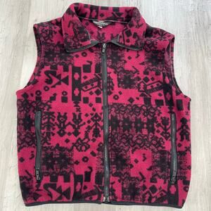 Ragged Mountain Vintage Sleeveless Zip Up Pockets Soft Warm Fleece Vest